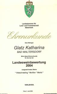 Landesweinbewertung 2004